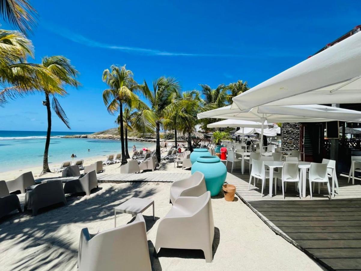 Villa Nomilou Beach Avec Acces Direct Plage Saint-Francois  Exterior photo